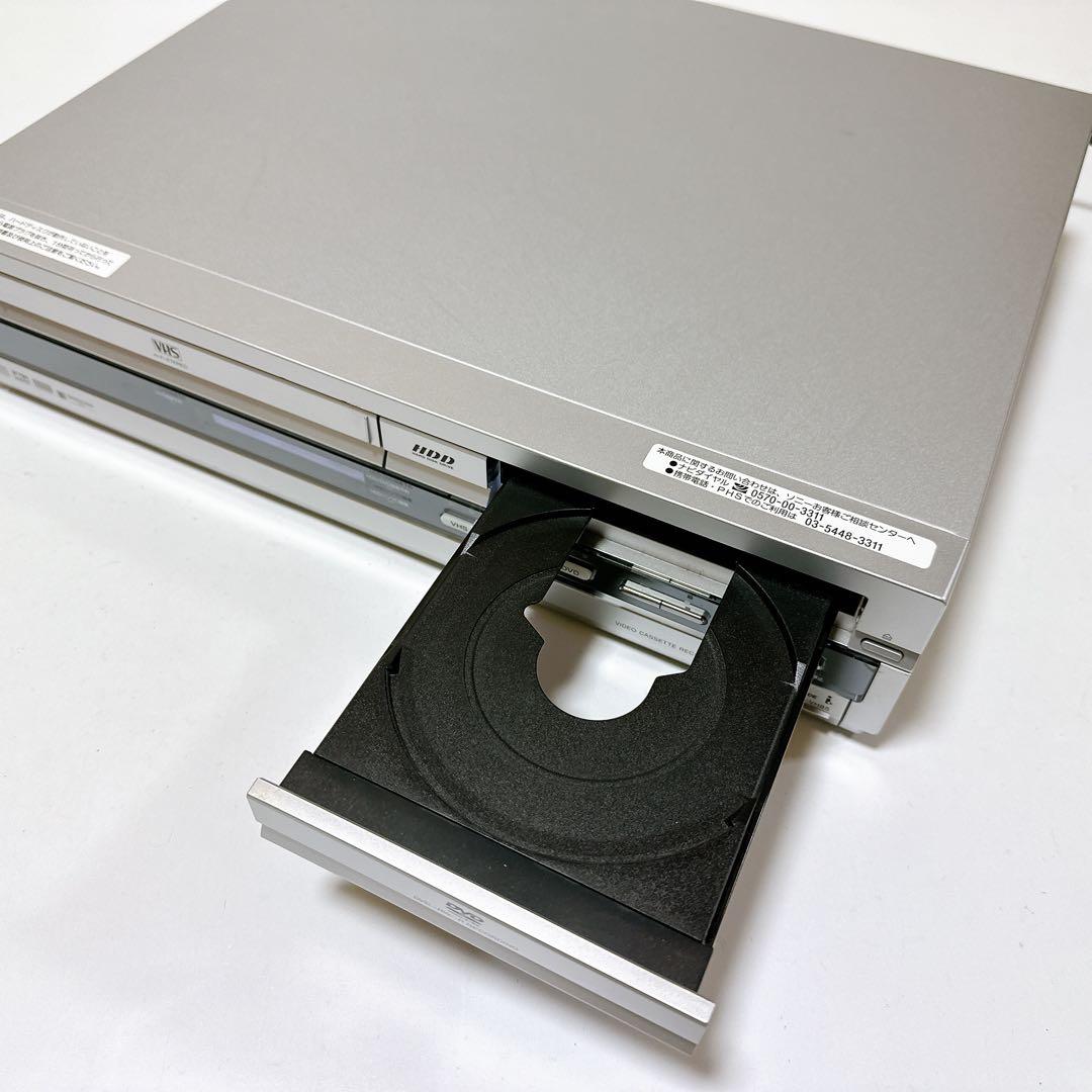SONY スゴ録 RDR-VH85 VHS/HDD/DVD一体型レコーダー