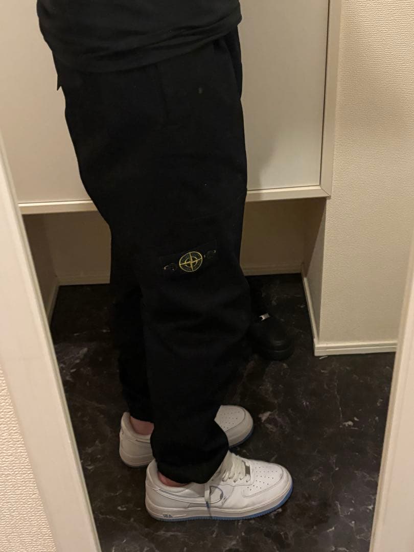 STONE  ブラックパンツ サイズ14