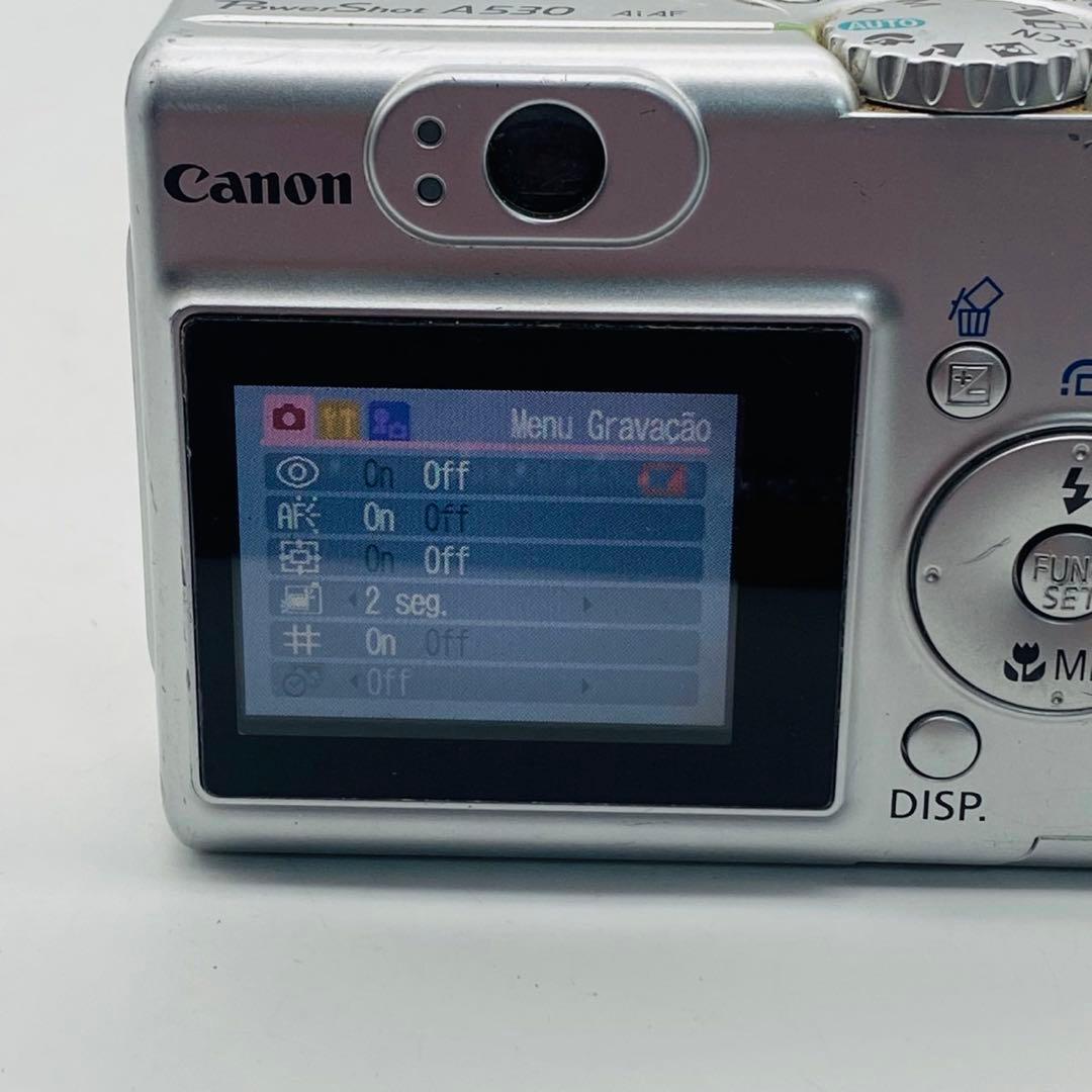 【動作確認済み】Canon PowerShot A530 PC1184