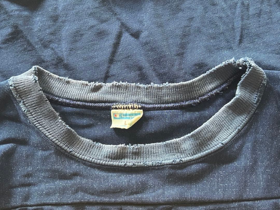 Lサイズ 70s〜80s USA製 Championフットボールシャツ
