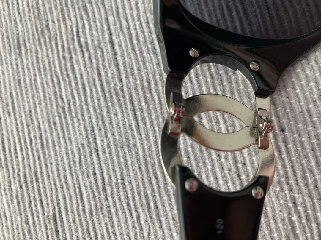 CHANELサングラス　希少シルバー色