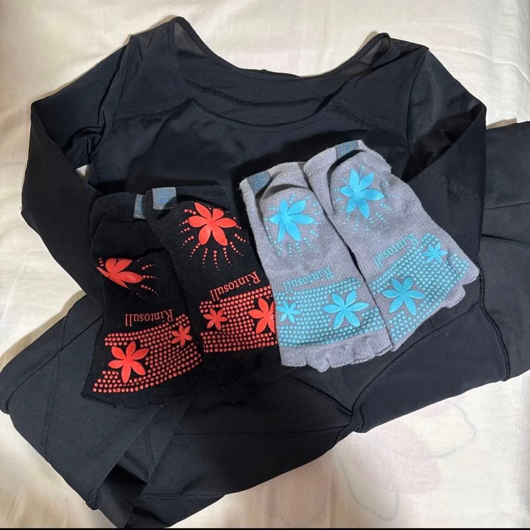 LAVA ピラティス Rintosull トレーニング ウェア 靴下 セット