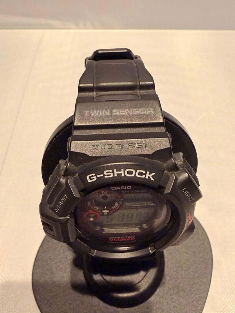 [美品]CASIO G-SHOCK G-9300 MUDMAN タフソーラー B
