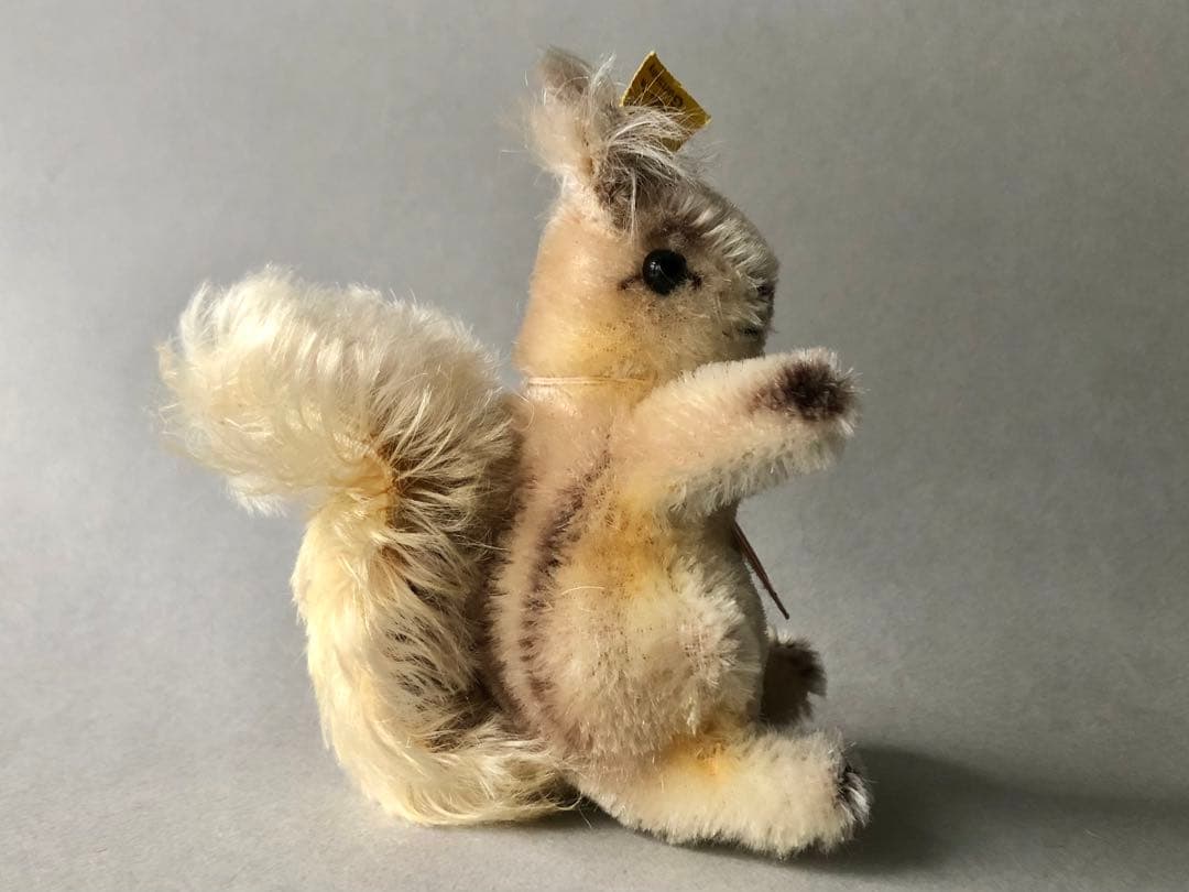 Steiff 　リスのPossy　グレー