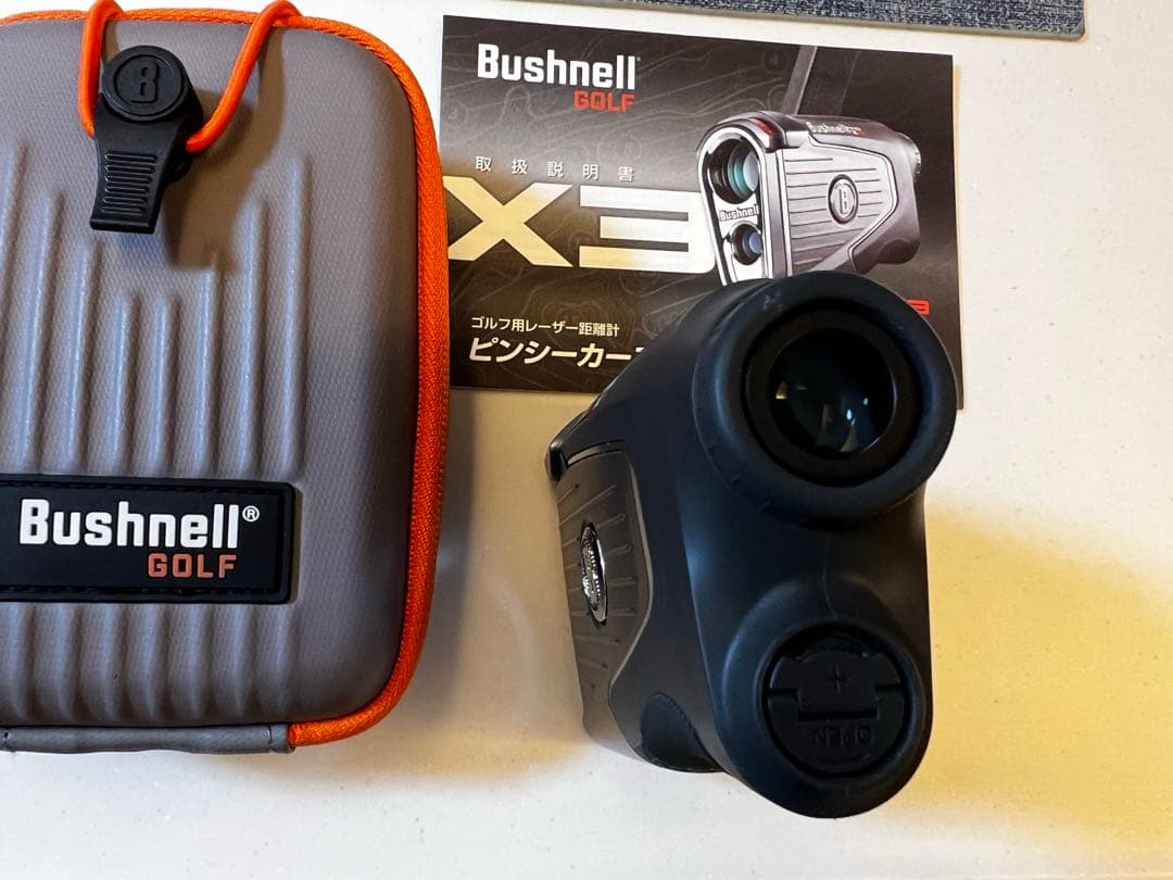 Bushnell Pro X3 ゴルフ用距離計 ケース付き