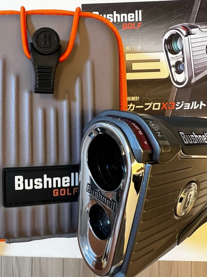 Bushnell Pro X3 ゴルフ用距離計 ケース付き