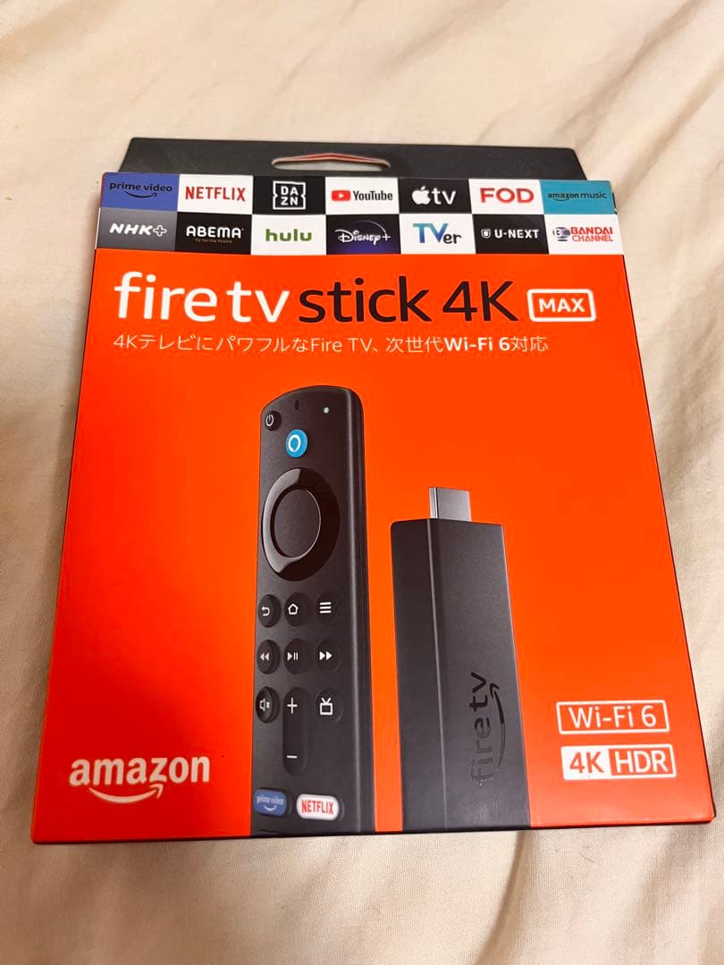 FireTVStick 4K Max Alexa対応音声認識リモコン第3世代