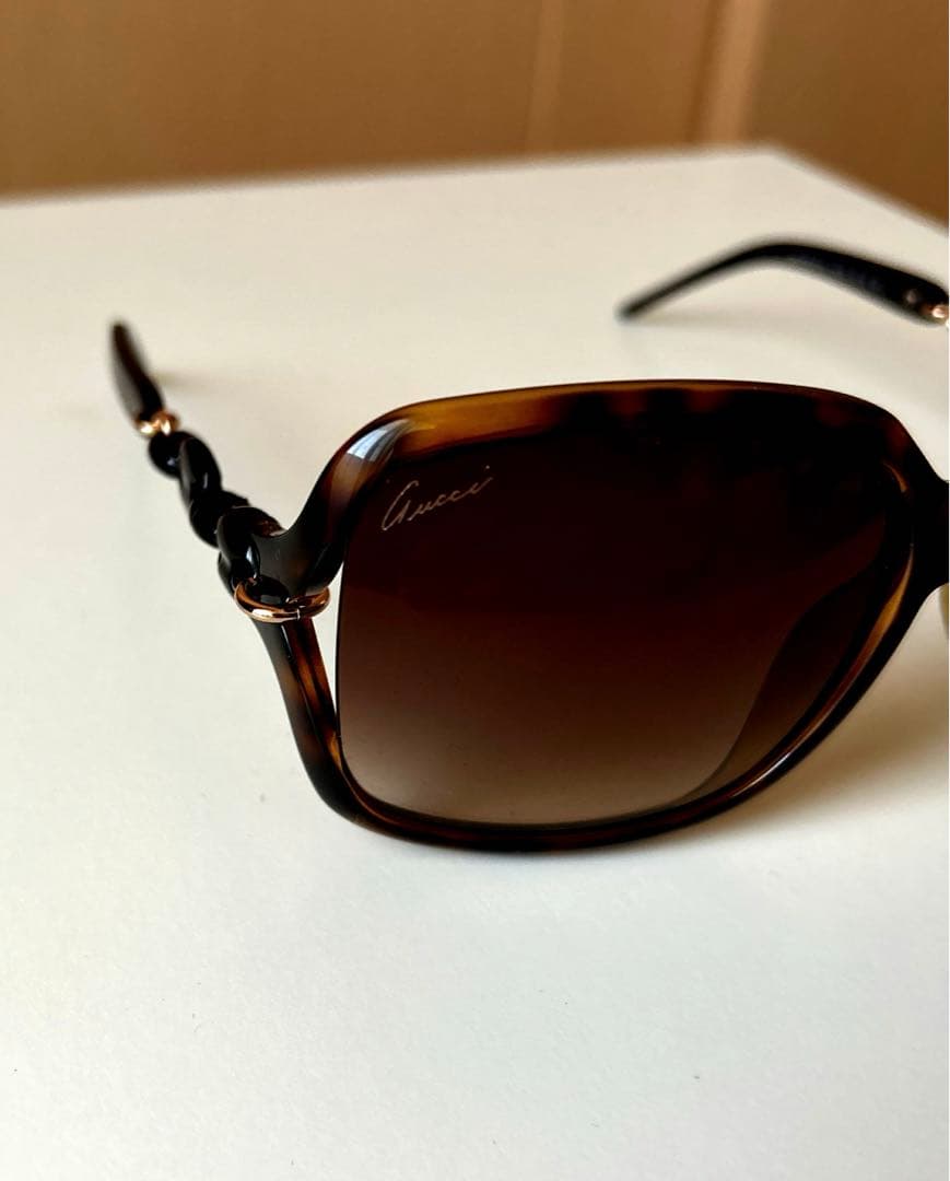 【最終値下げ】美品　GUCCI サングラス　べっこう