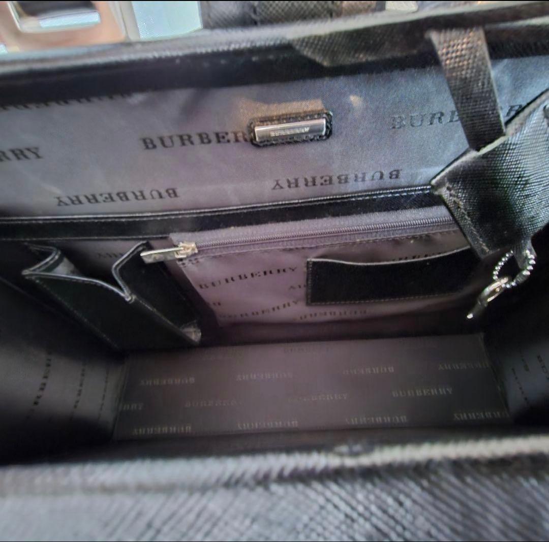 BURBERRY バーバリー ダレスバッグ ドクターバッグ 本革 レザー 鞄 鍵