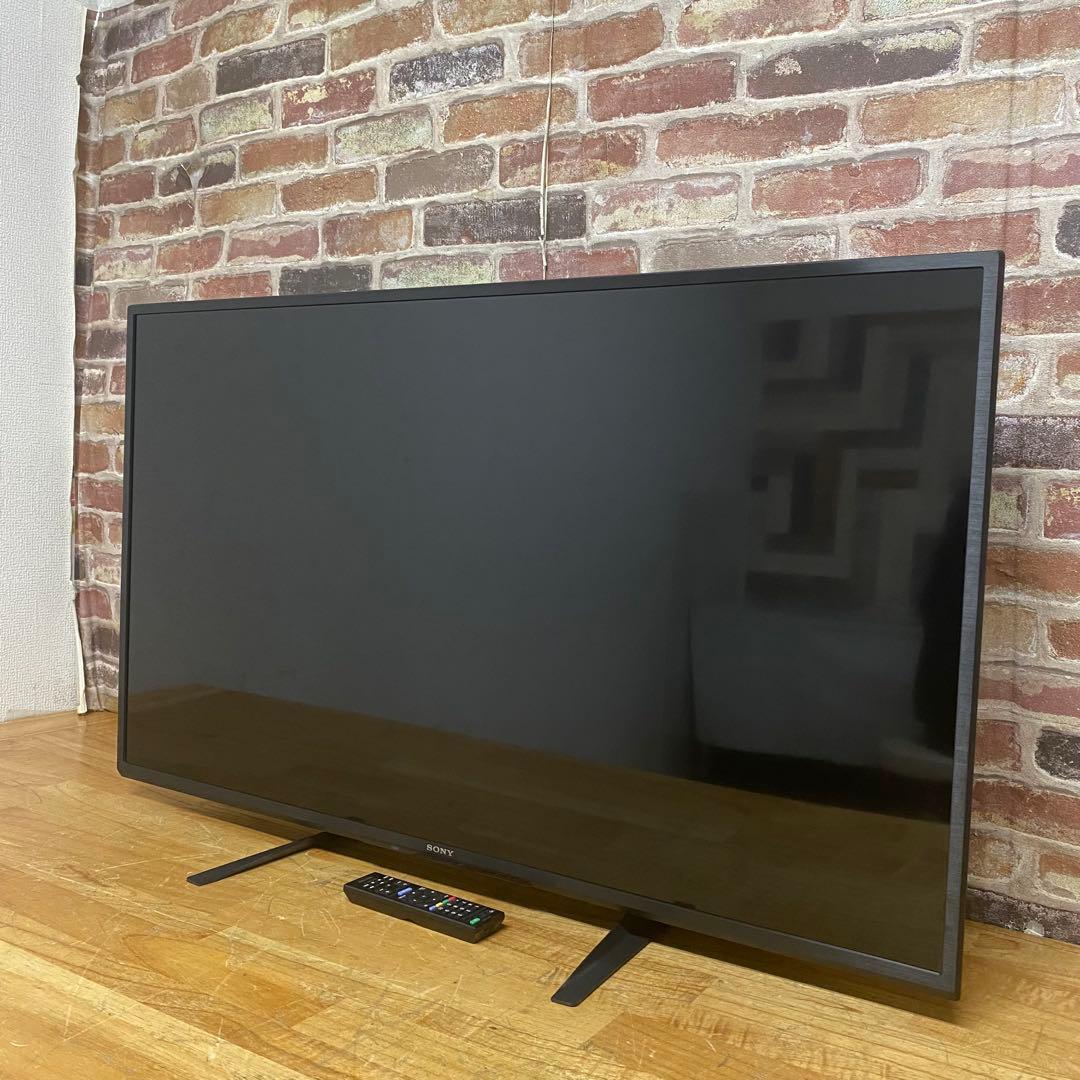 SONY 43V型 4K チューナーレス 液晶テレビ BRAVIA 動画アプリ○