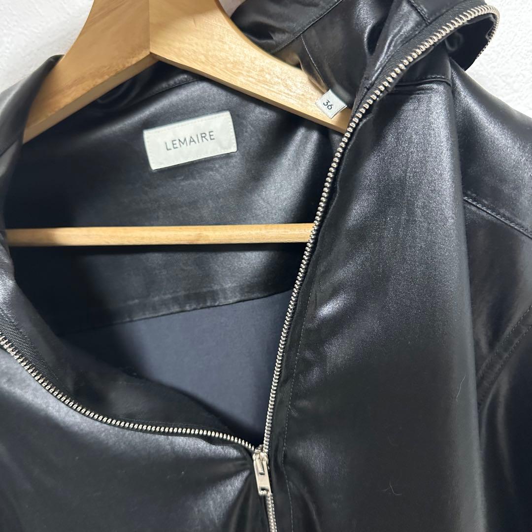 Lemaire レザー系　シャツ