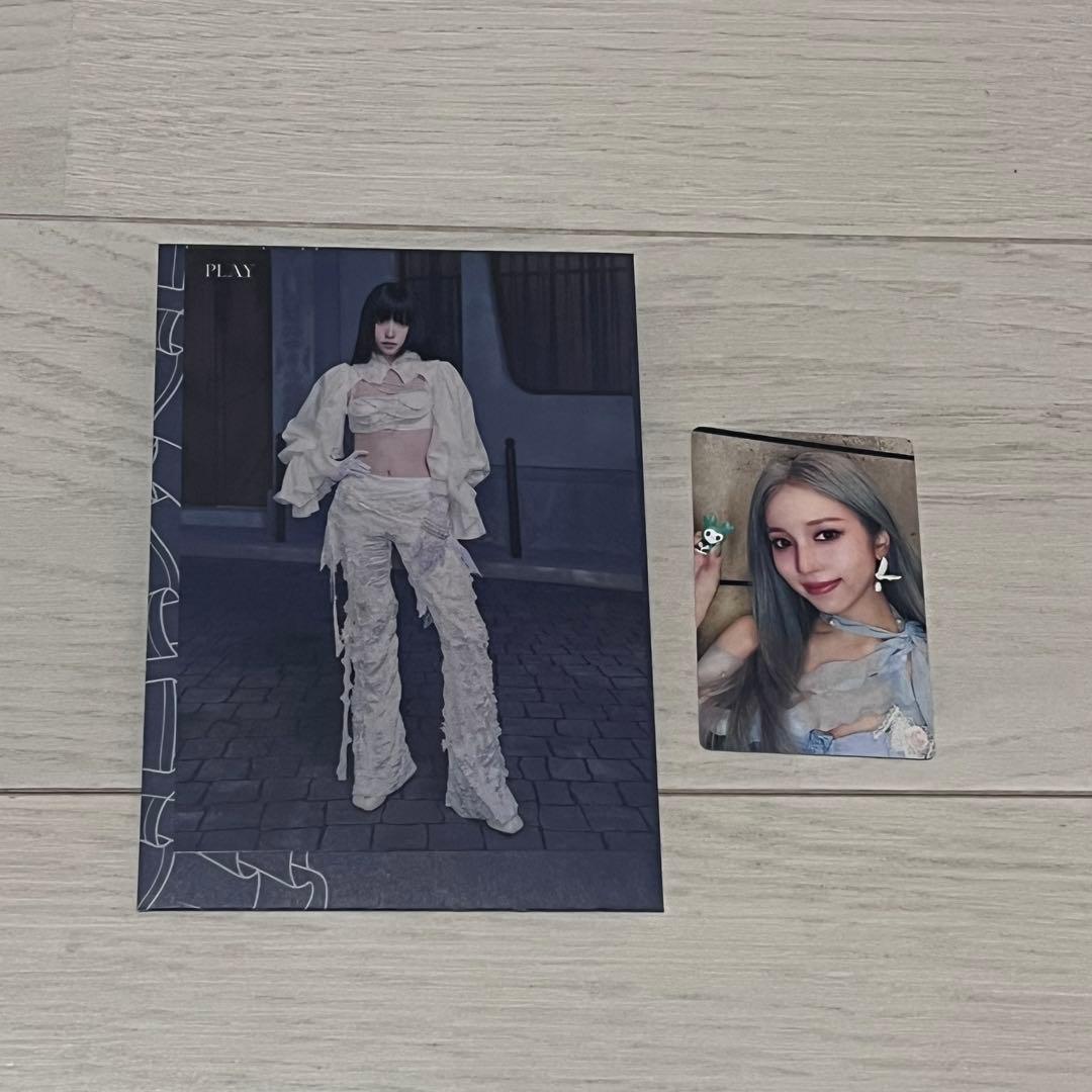 MISAMO リスニングパーティー 来場者特典　トレカ ミナ+ラントレPLAY