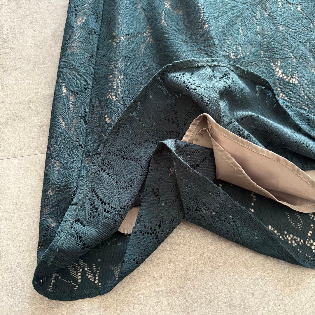 最終値下げ★kana レースバックオープンティアドロップドレス M オケージョン