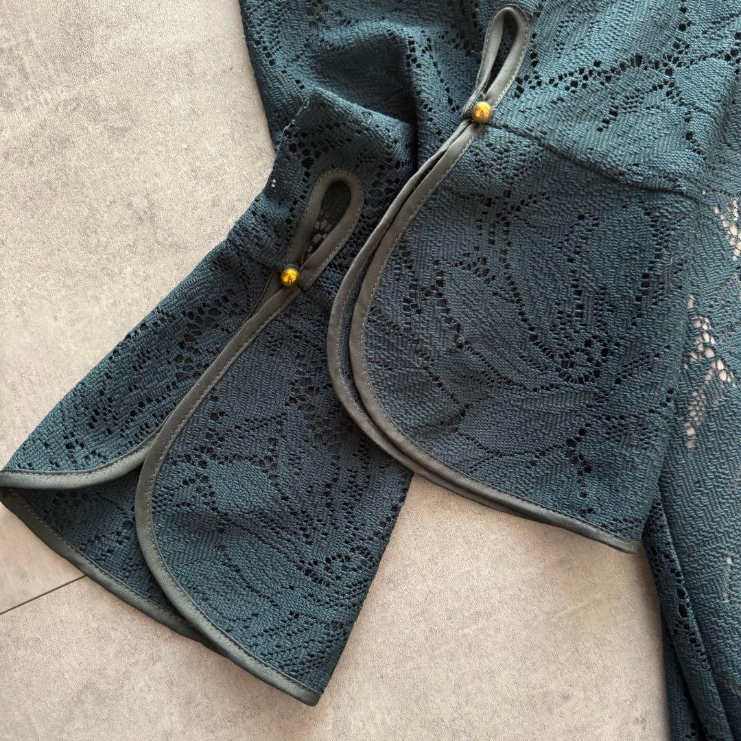 最終値下げ★kana レースバックオープンティアドロップドレス M オケージョン