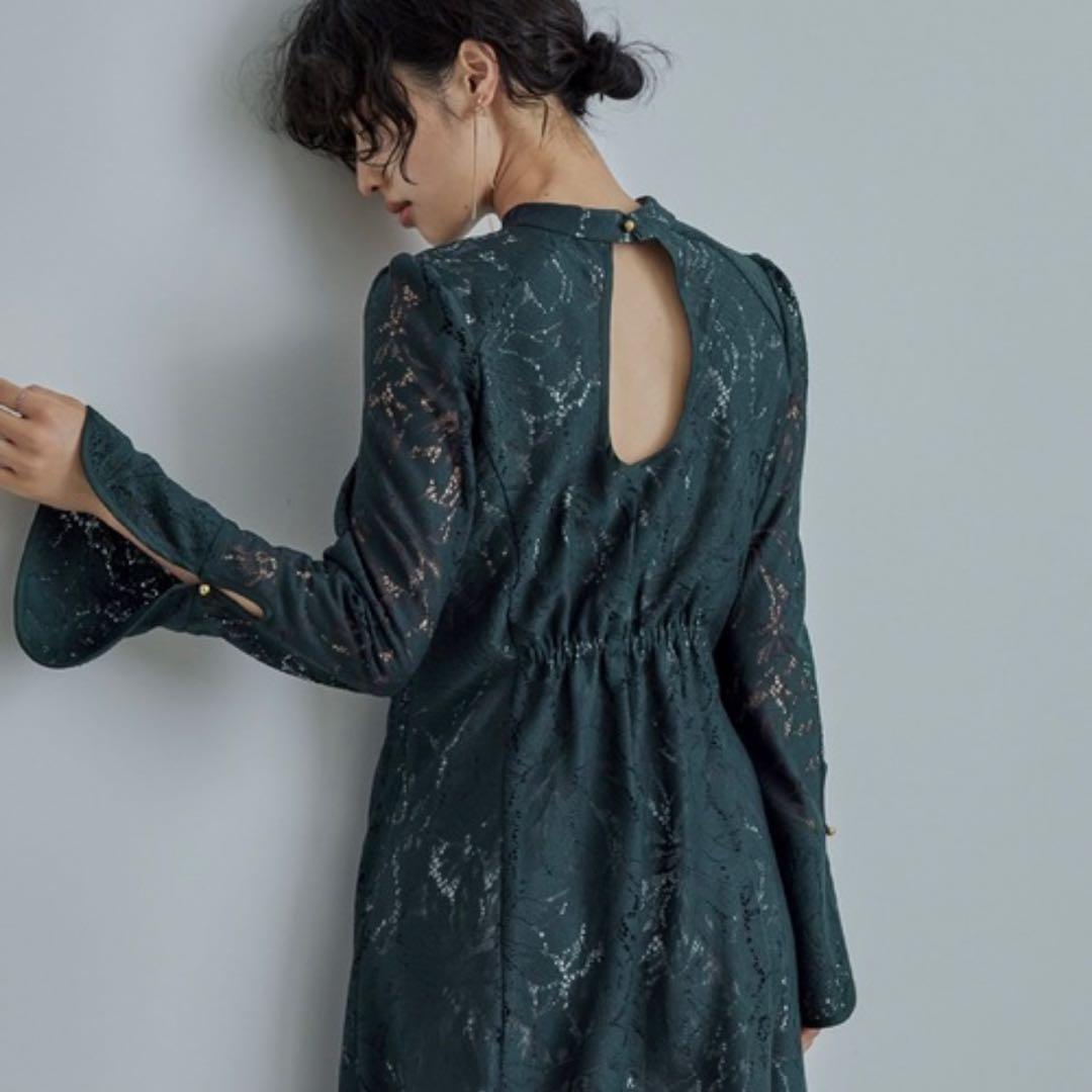 最終値下げ★kana レースバックオープンティアドロップドレス M オケージョン