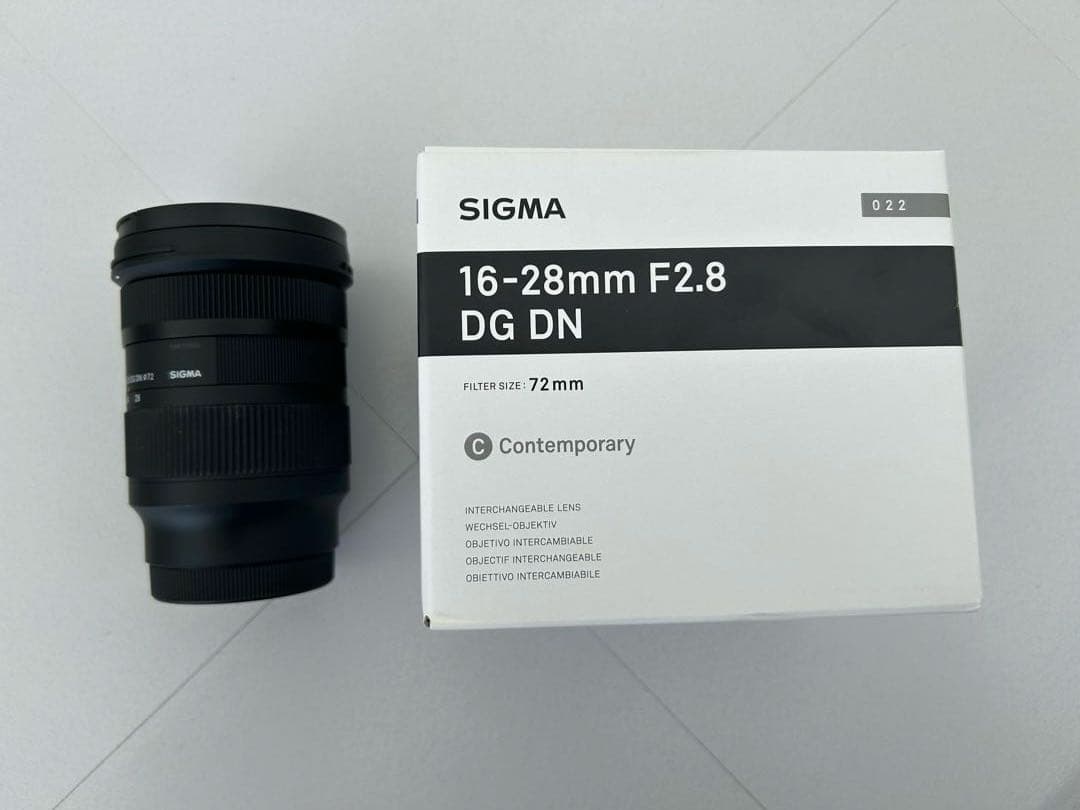 SIGMA 16-28mm F2.8 DG DN ズームレンズ