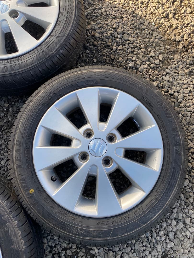 KEIGO　金土日価格　スズキ純正 155/65R14 タイヤほぼ新品