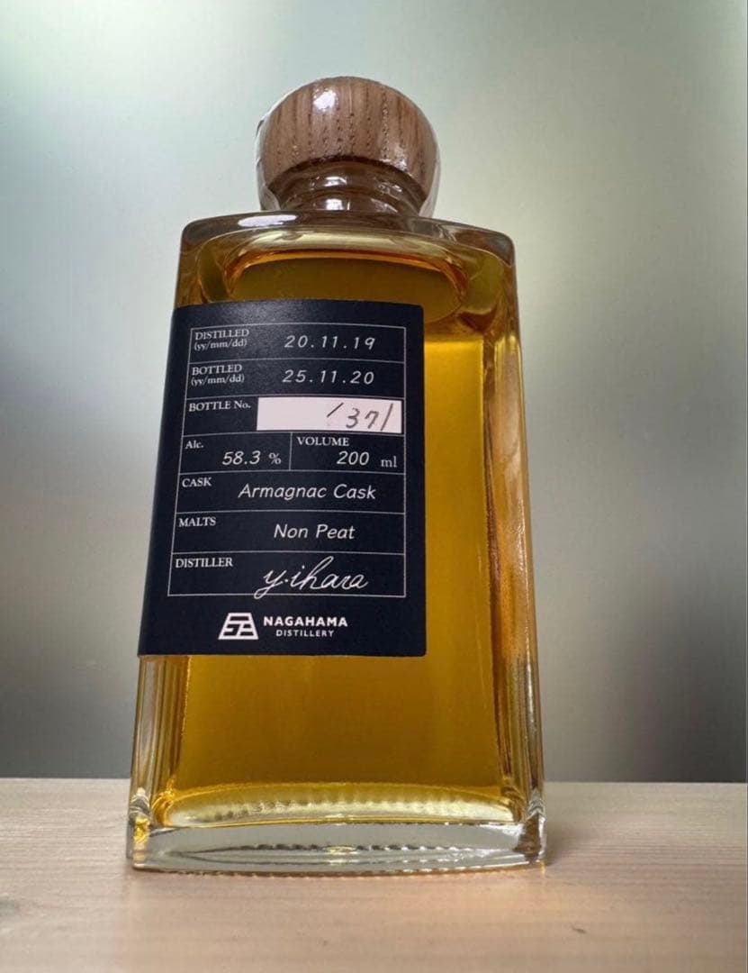 ✨限定✨ 長濱・まどろみバーメイド アルマニャックカスク 200ml 58.3%