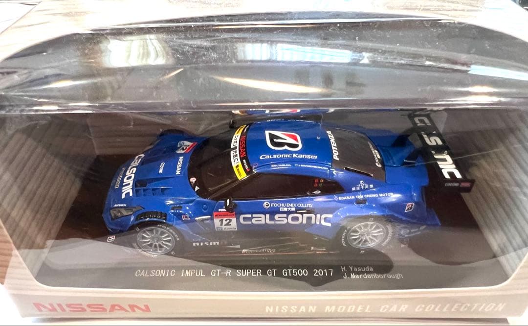 ミニカー CALSONIC IMPUL GT-R SUPER GT GT500 2017