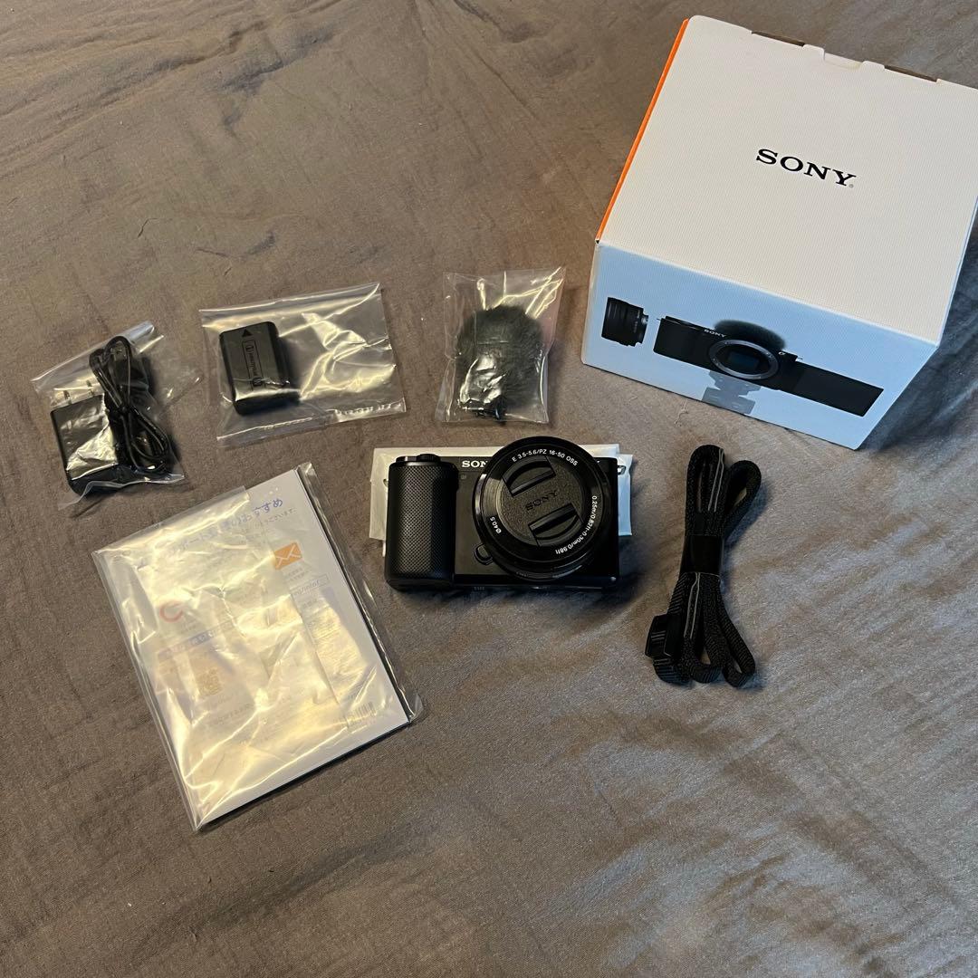 Sony ZV-E10 デジタルカメラ 一眼カメラ ソニー APS-C 黒