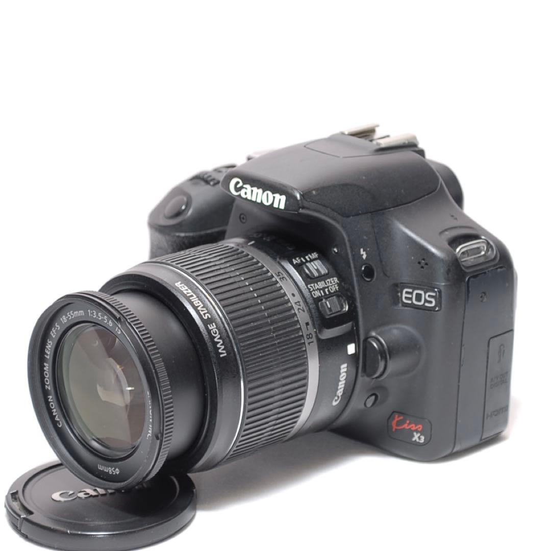 ✨ママさんに大人気✨Canon Kiss X3✨ シングルレンズ✨入門機✨
