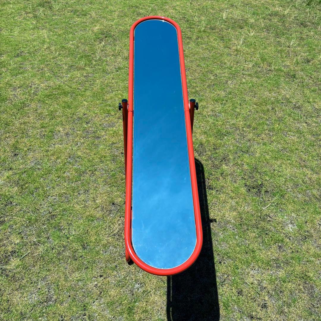 スタンドミラー 姿見 鏡 レトロポップ ポストモダン