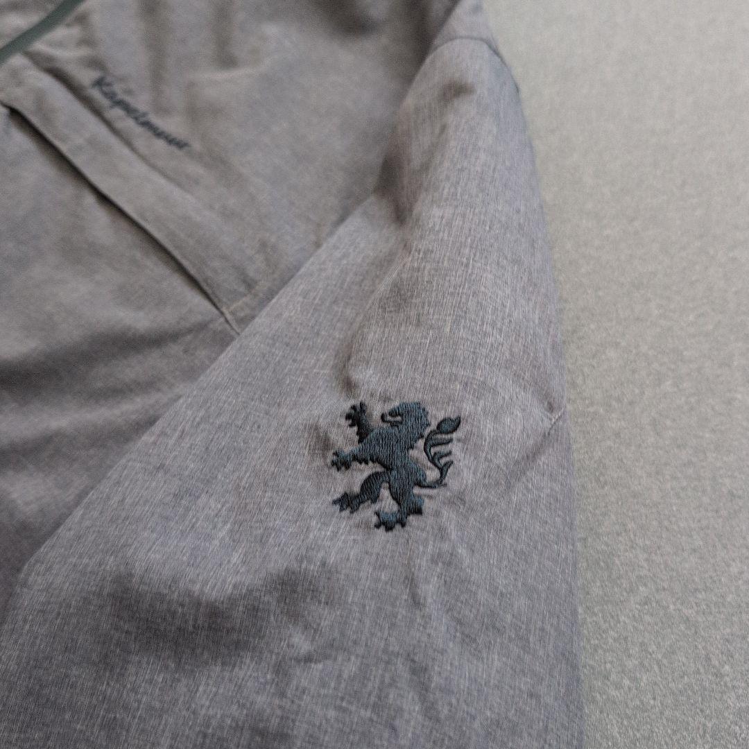 【美品】カペルミュール　サイクルダウンパーカー　グレー　XL