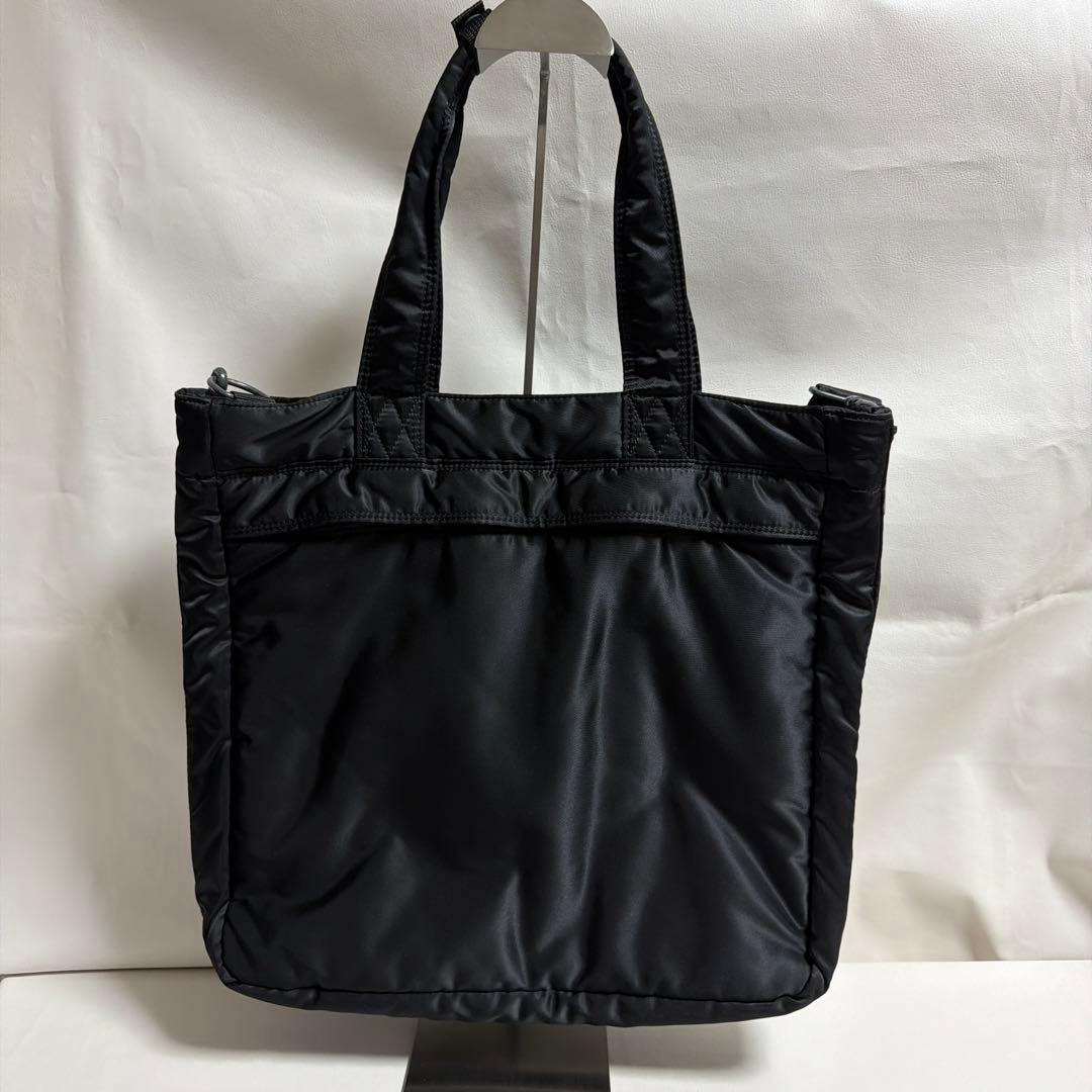 PORTER ポーター 2wayトート ショルダー付き 黒　タンカー