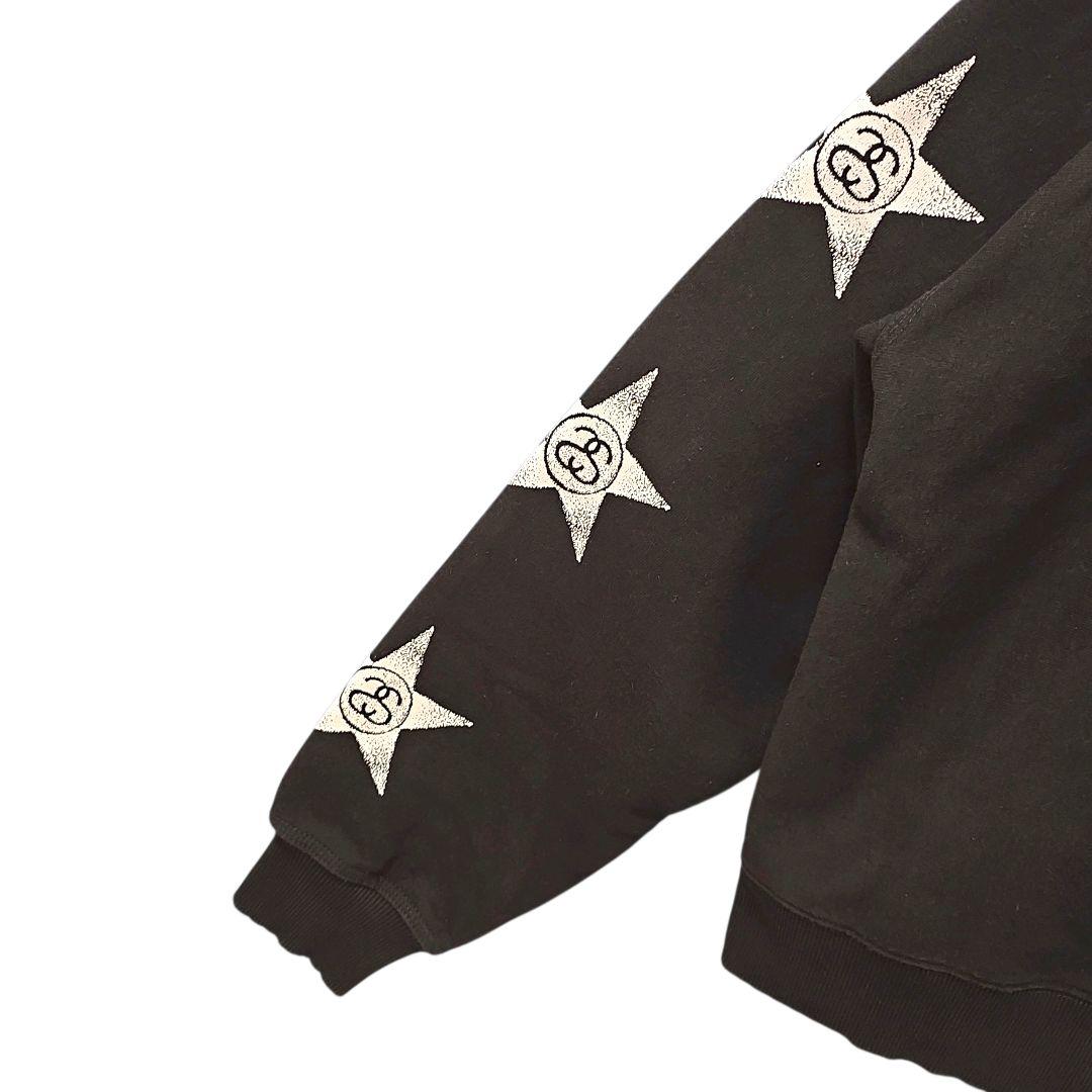 iyooo STUSSY Stars Zip パーカー Mサイズ