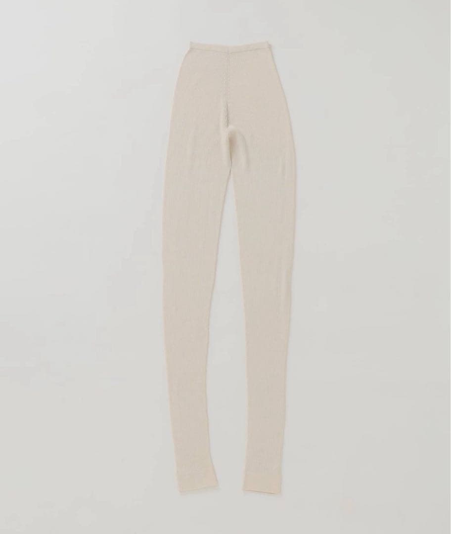 シルク混リブレギンス　エミリーウィーク