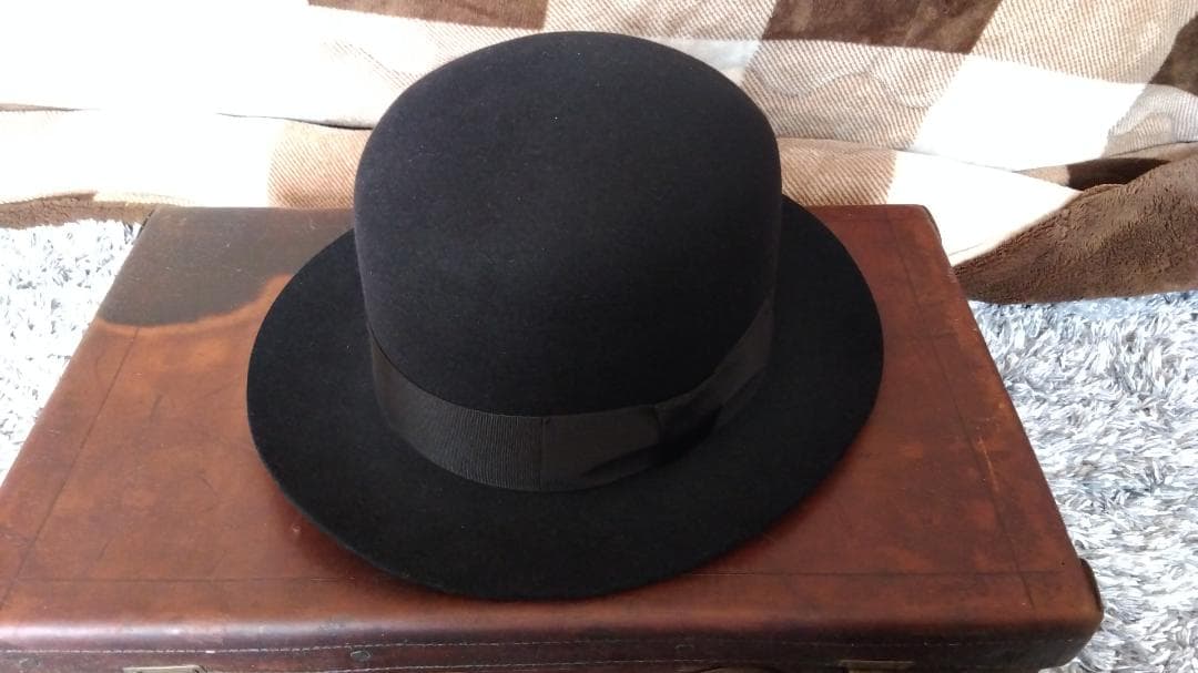 DRAGON HAT 中折れ帽 MOBO 7 3/8 60cm ブラック