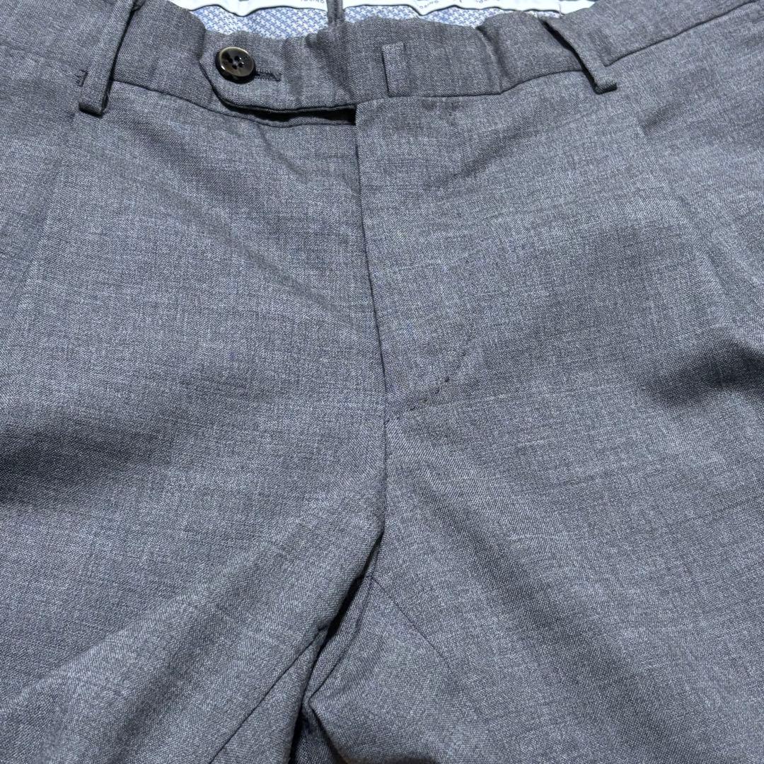 PT TORINO ワンプリーツストレッチサマーウールスラックス 44