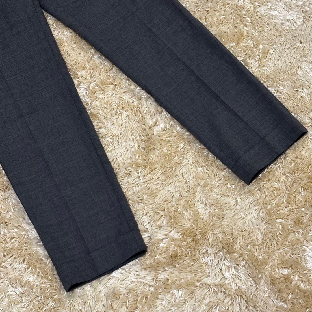 PT TORINO ワンプリーツストレッチサマーウールスラックス 44