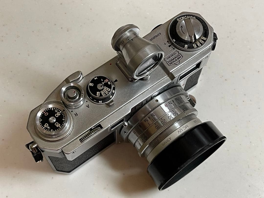 Nikon S2 35mmファインダー 交換レンズ付き