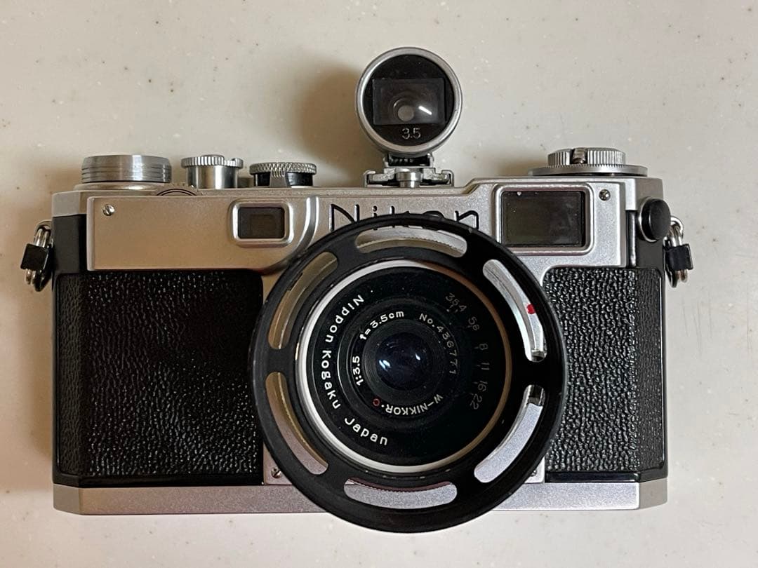 Nikon S2 35mmファインダー 交換レンズ付き