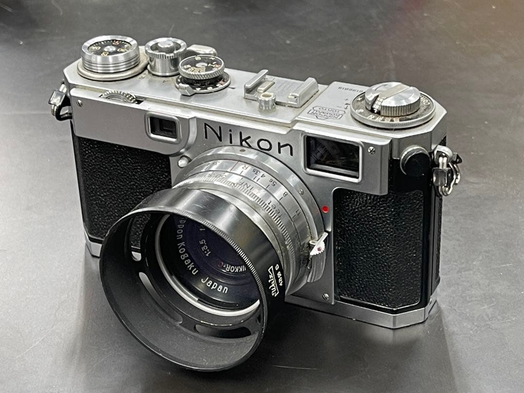 Nikon S2 35mmファインダー 交換レンズ付き