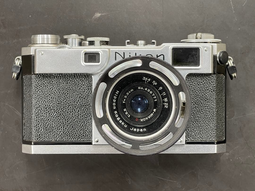 Nikon S2 35mmファインダー 交換レンズ付き