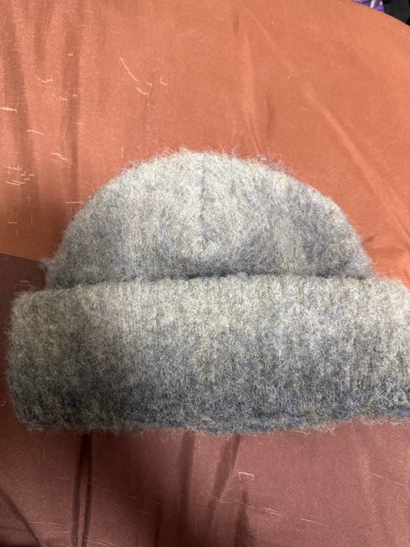 KAMIYA Dyeing ニット ビーニー ブラック