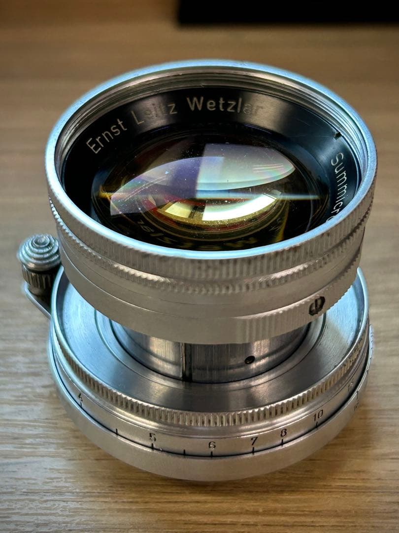 トリウム　Summicron 5cm f/2 レンズ Lマウント　Leica