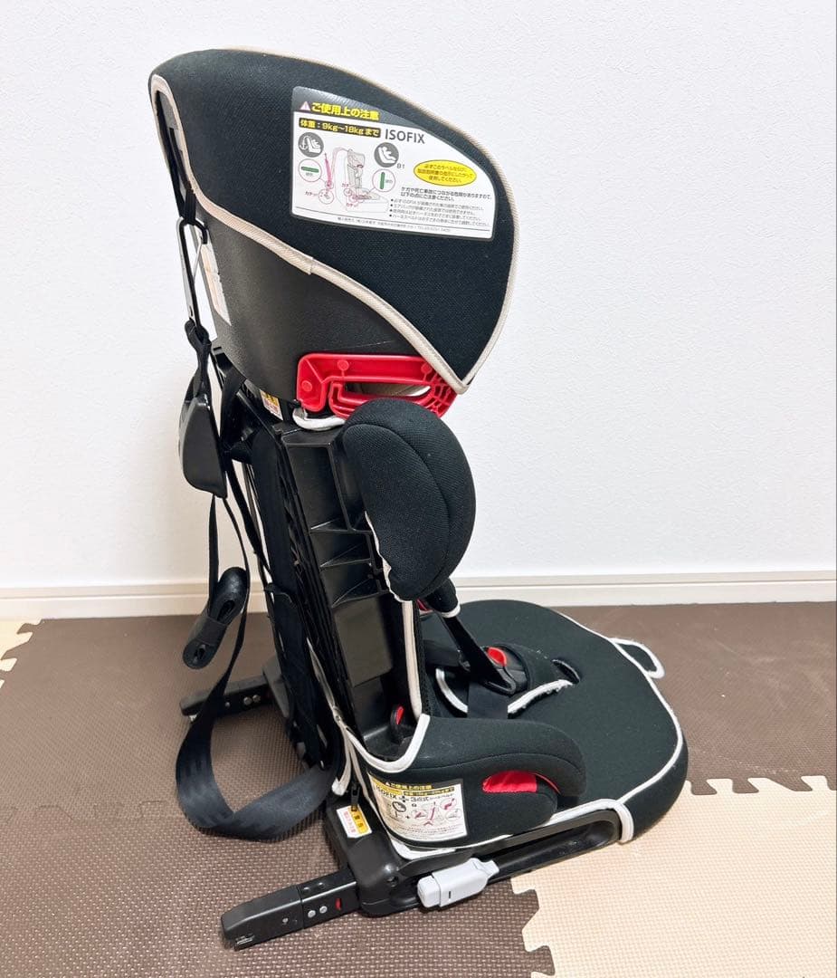 日本育児 トラベルベストEC FIX ISOFIX チャイルド＆ジュニアシート