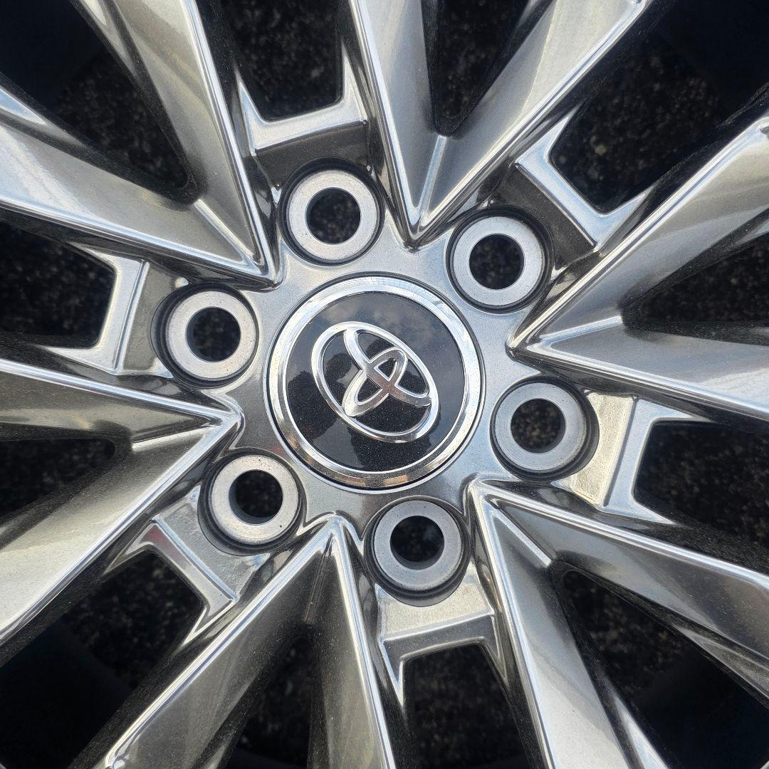 【新車外し】2024ランクル300ZX 純正ホイール★20インチタイヤセット4本