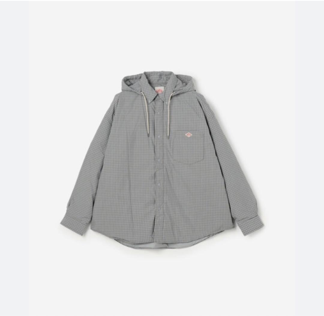 【完売品】DANTON ダントン フーデットシャツジャケット