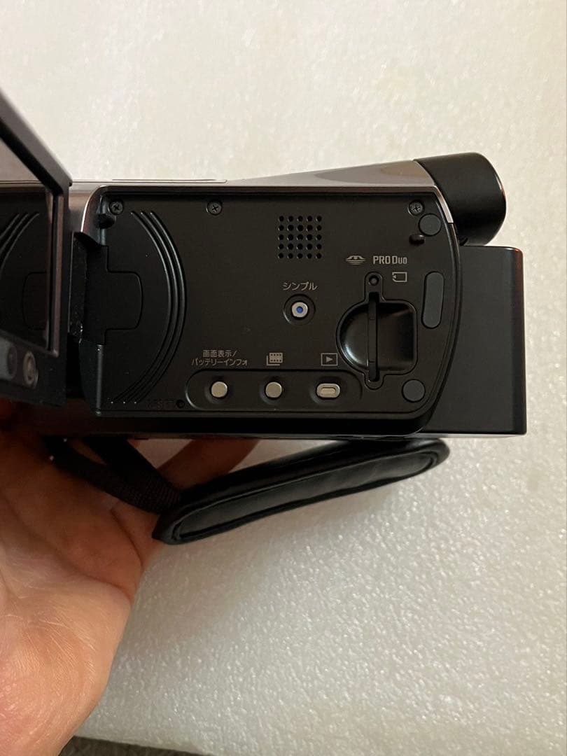 SONY CMOS HD ビデオカメラ HDD 20倍ズーム動作未確認です