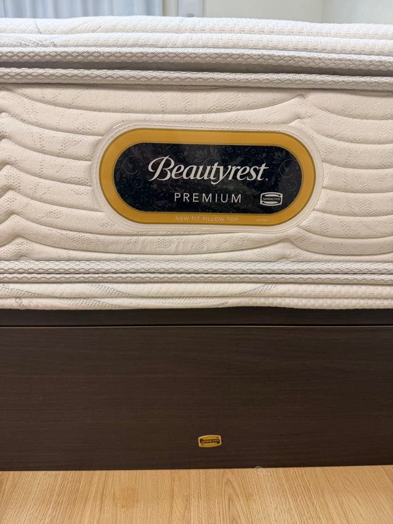 シモンズ　マットレス　ベッドフレーム　セット　クイーン