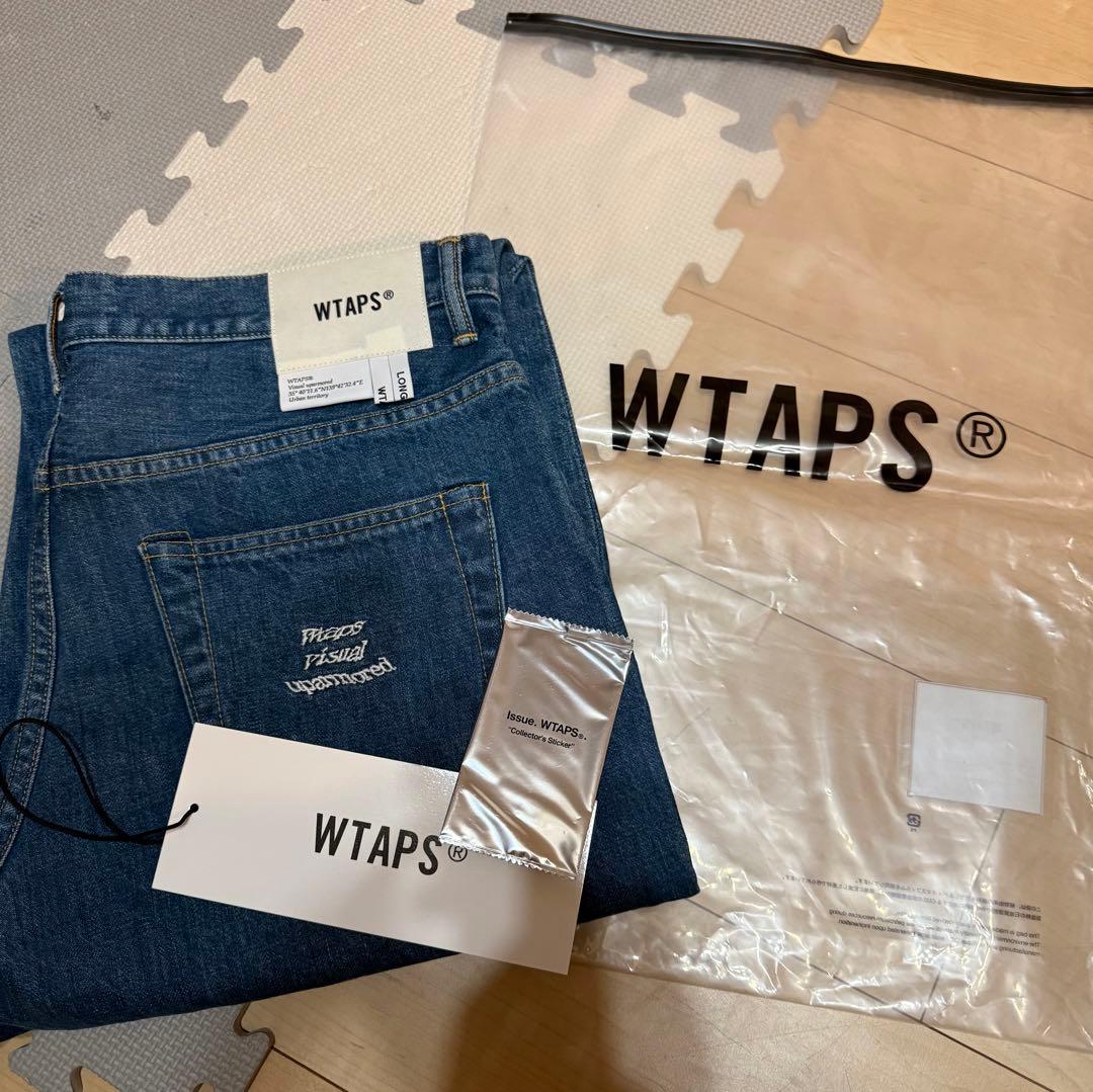 【美品】WTAPS BLUES STRAIGHT / DENIM/ XL