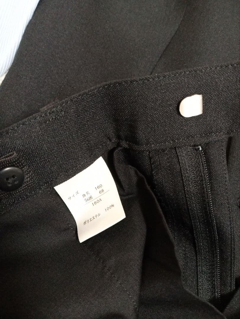 新品　WONDERFACTORY　スーツ　160　ブラック