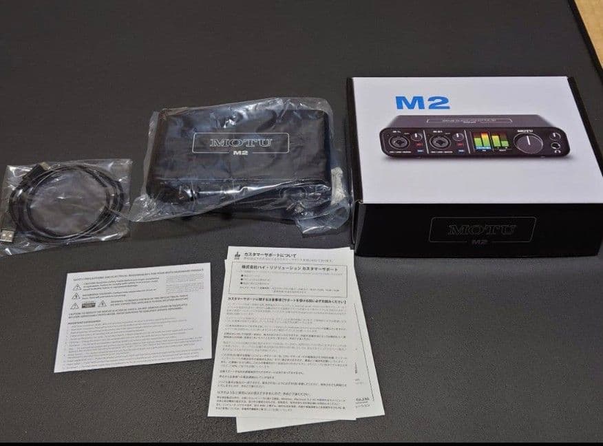 【kai】MOTU M2 オーディオインターフェイス