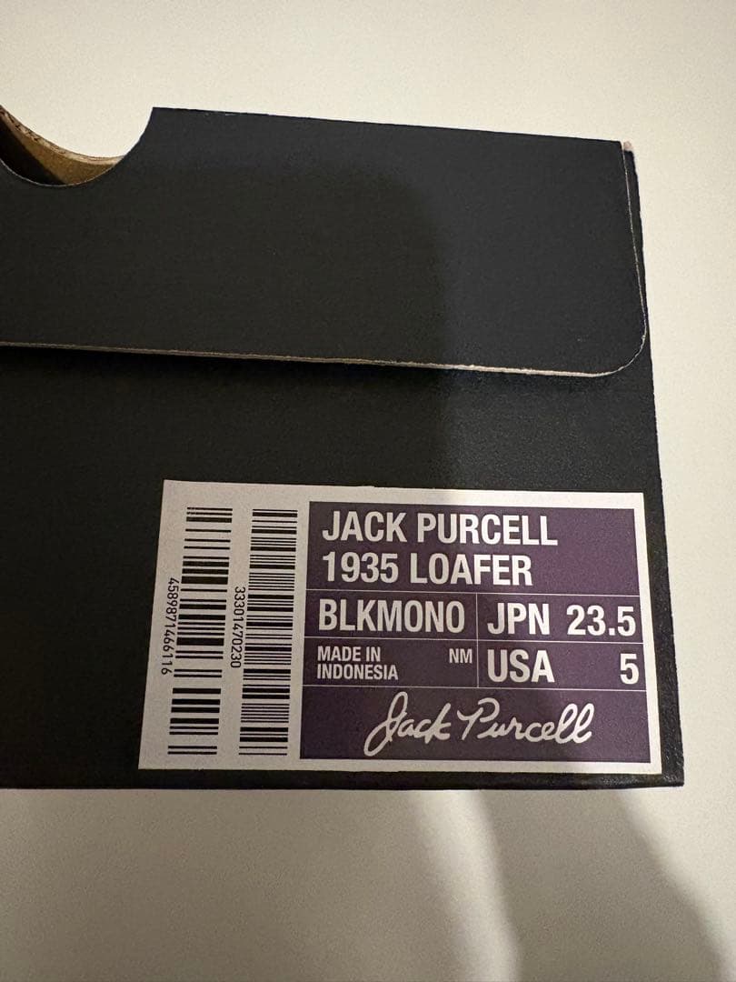【期間限定値下げ】 JACK PURCELL 1935 LOAFER