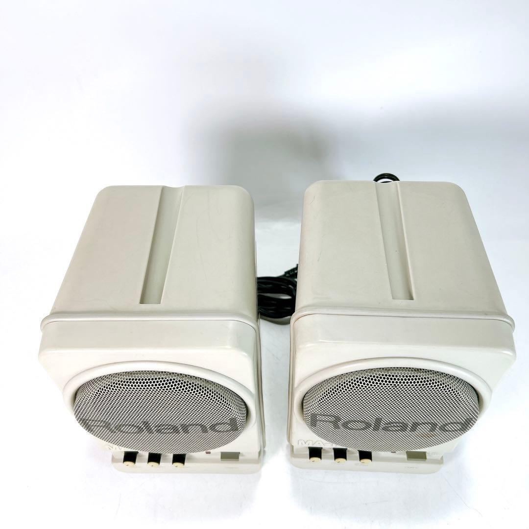 【ペア】Roland ローランド MA-12C アンプ モニタースピーカー