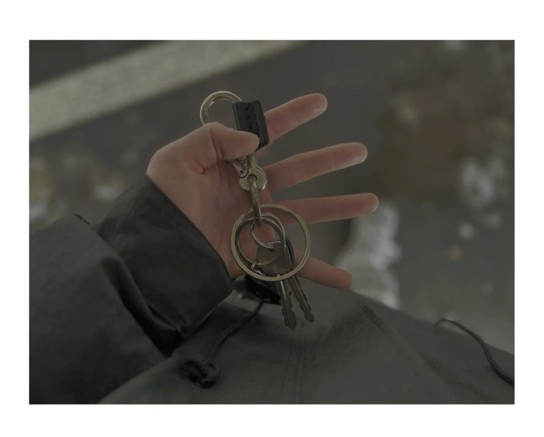 Hender Scheme エンダースキーマ カラビナ レザー ブラック